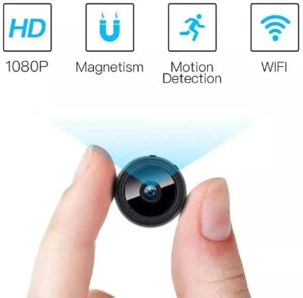 كاميرا مراقبة صغيرة خفية – تسجيل ذكي وتحكم بالموبايل